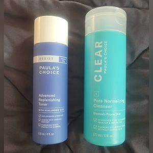 Paula's Choice Toner & Cleanser bundle